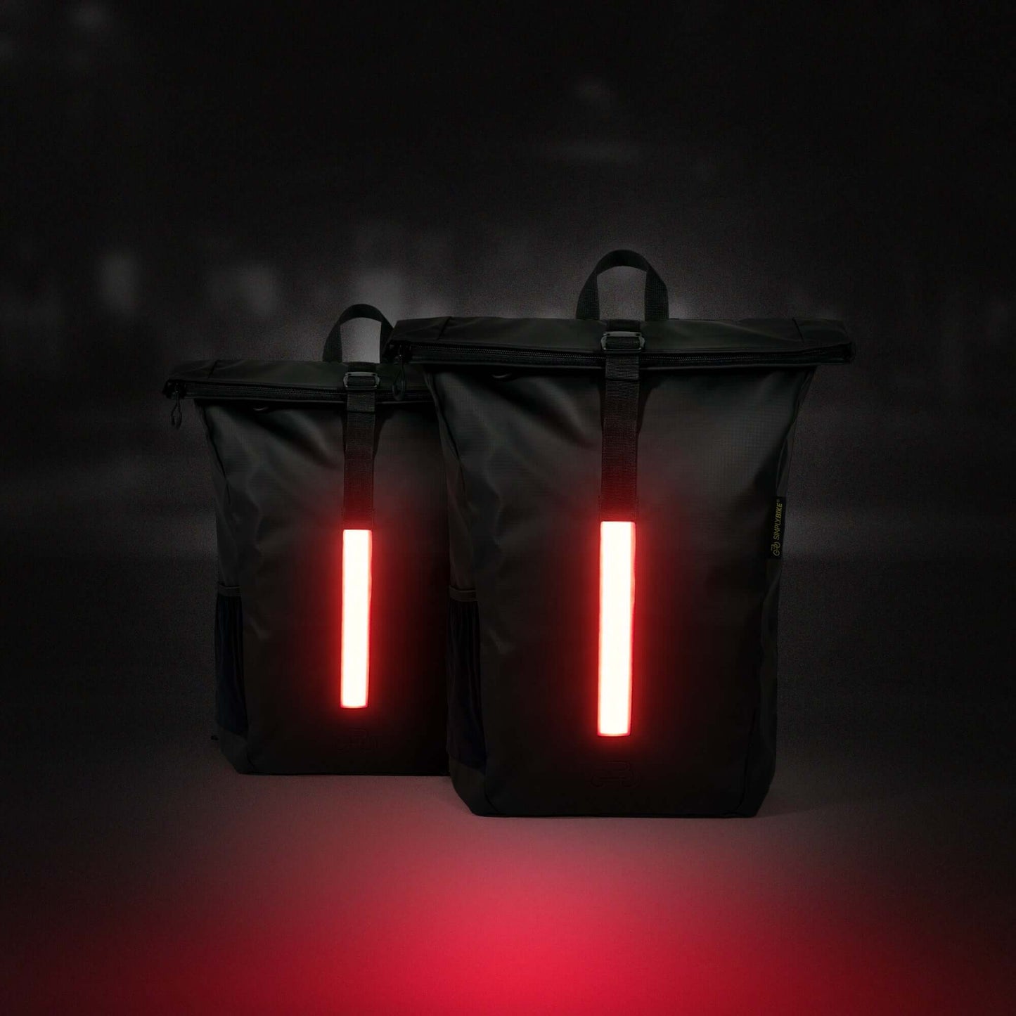 LED Foldtop Rucksack in zwei Größen